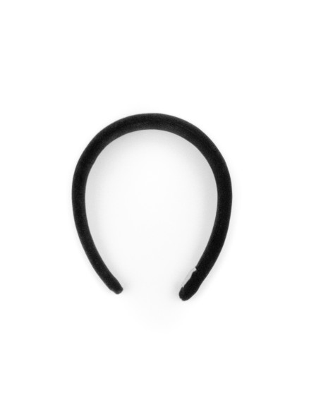 Padded Headband Noir | MC Davidian Couture Collection