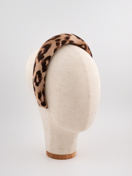 Padded Headband Noir | MC Davidian Couture Collection