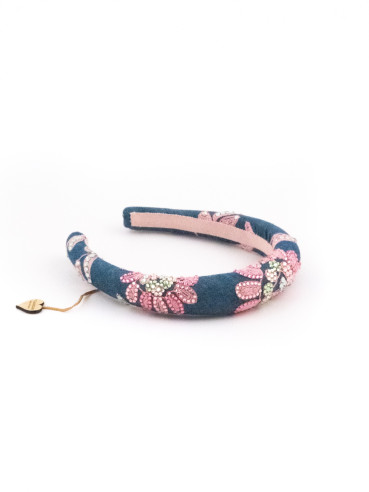 Rhinestone Thread Headband | MC Davidian Couture Collection