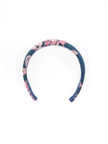 Rhinestone Thread Headband | MC Davidian Couture Collection