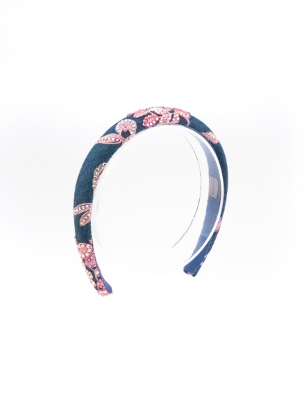 Rhinestone Thread Headband | MC Davidian Couture Collection