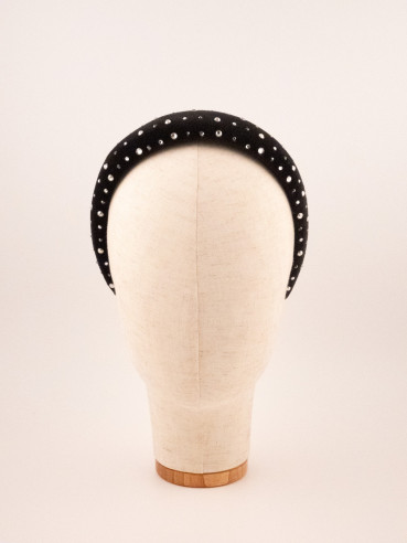 Pink Starry Padded Headband | MC Davidian Couture Collection