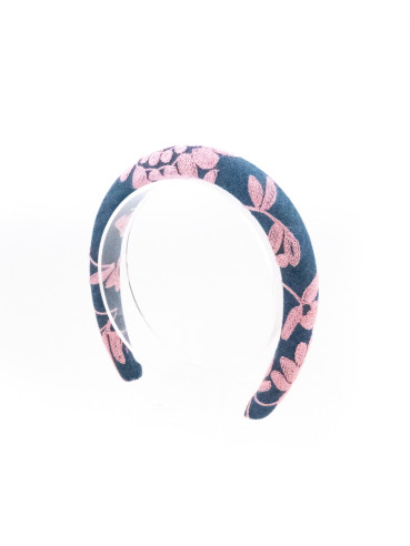 Embroidered Garden Headband | MC Davidian Couture Collection