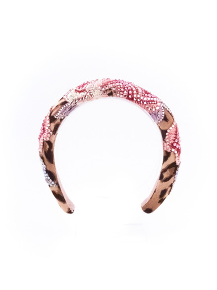 Emerald & Roses Headband | MC Davidian Couture Collection