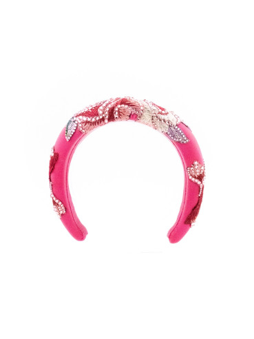 Emerald & Roses Headband | MC Davidian Couture Collection