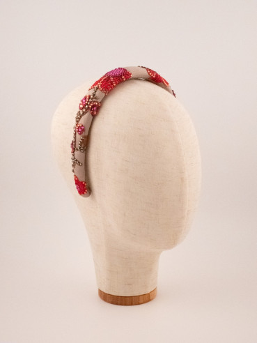 Fire Petals Headband | MC Davidian Couture Collection