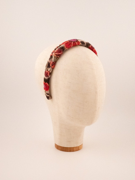 Fire Petals Headband | MC Davidian Couture Collection