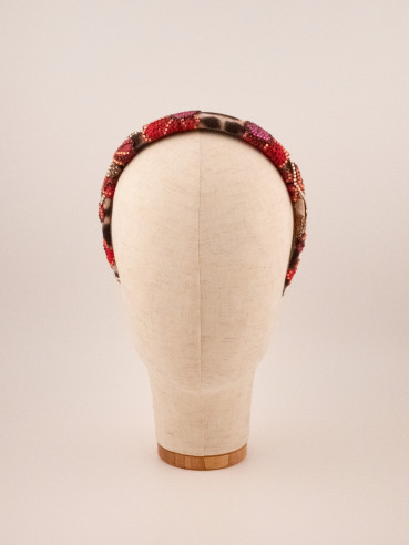 Fire Petals Headband | MC Davidian Couture Collection
