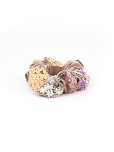 Pastel Bouquet Scrunchie | MC Davidian Couture Collection