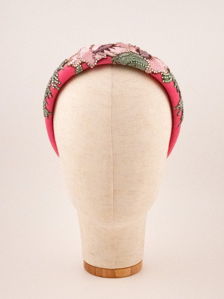 Flowerbed Headband | MC Davidian Couture Collection