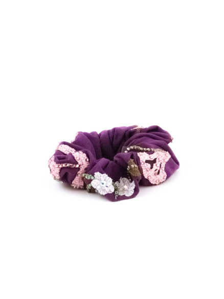 Wild Rose Scrunchie | MC Davidian Couture Collection