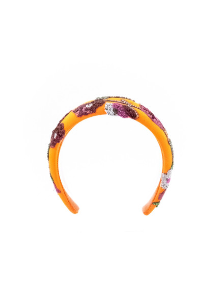 Saffron Crown Headband | MC Davidian Couture Collection