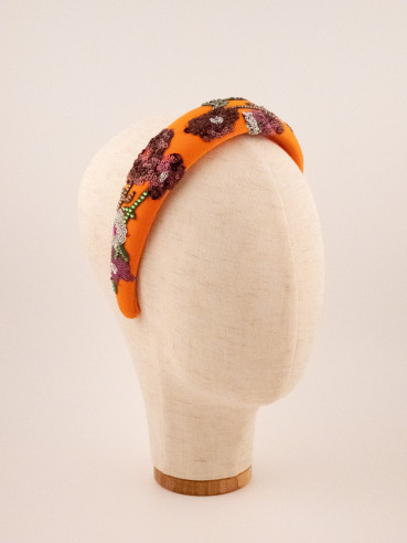 Saffron Crown Headband | MC Davidian Couture Collection