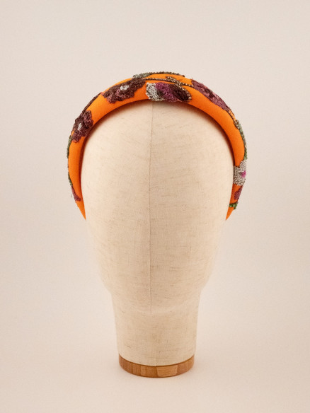 Saffron Crown Headband | MC Davidian Couture Collection
