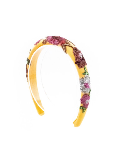 Enchanted Violet Headband | MC Davidian Couture Collection