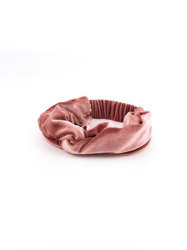 Velvet Turban Bandeau Noir | MC Davidian Couture Collection