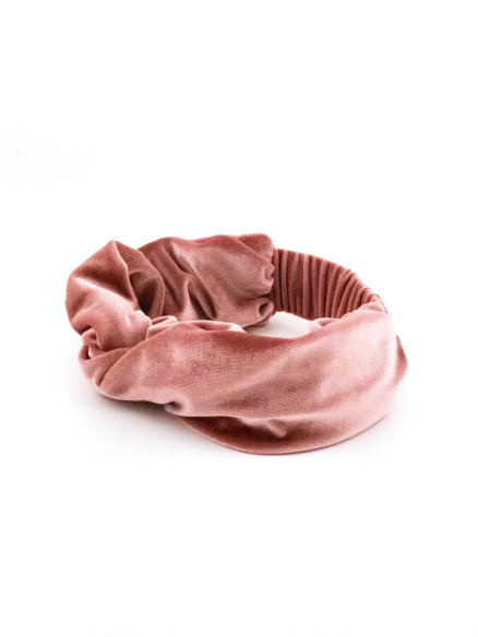 Velvet Turban Bandeau Noir | MC Davidian Couture Collection