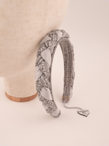Silver Braided Bandeau | MC Davidian Couture Collection